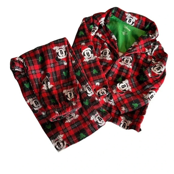 Disney boys 4T Christmas Mickey Mouse pajamas - Picture 1 of 4